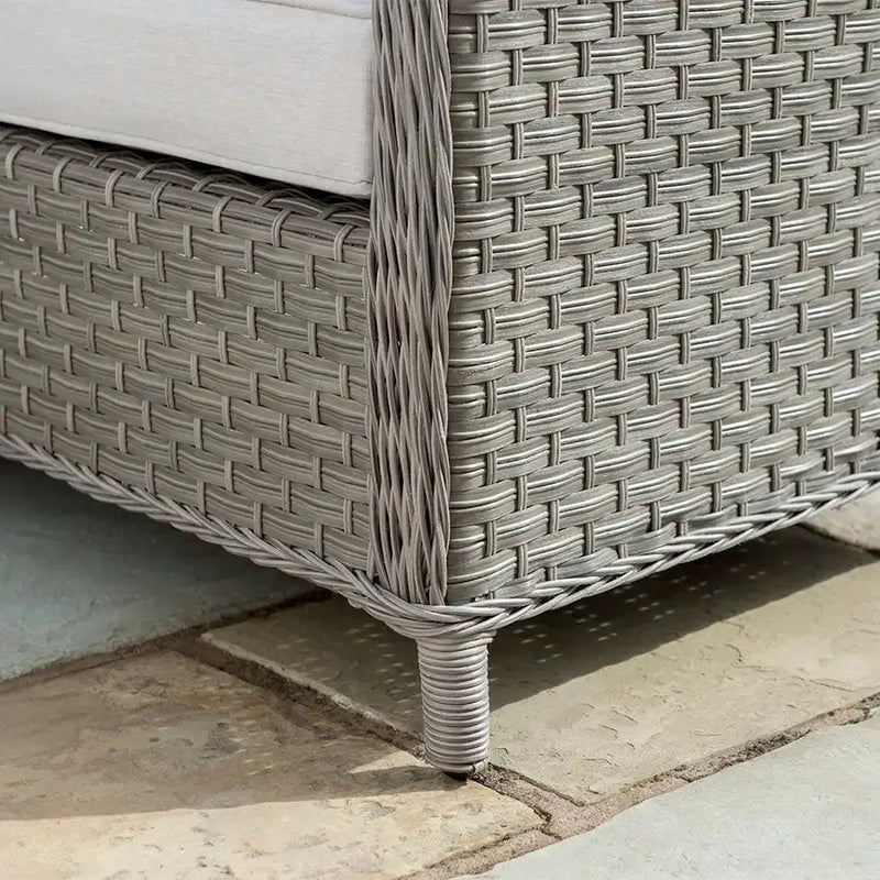 Kettler Charlbury Signature Mini Dining Corner Set with High Low Table & Weatherproof Cushions Kettler