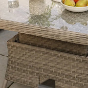 Kettler Charlbury Signature Mini Dining Corner Set with High Low Table & Weatherproof Cushions Kettler