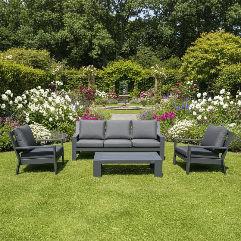 Cove Lounge Set - Square with Garden Background