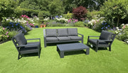Jati & Kebon Cove Lounge Set - Square Garden Setting