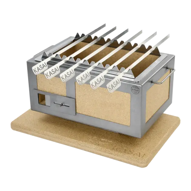 Kasai Konro Skewer Rack & Skewers Kasai