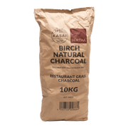 Kasai & Bertha Restaurant Quality Birch Lumpwood Barbecue Charcoal - 10kg Kasai