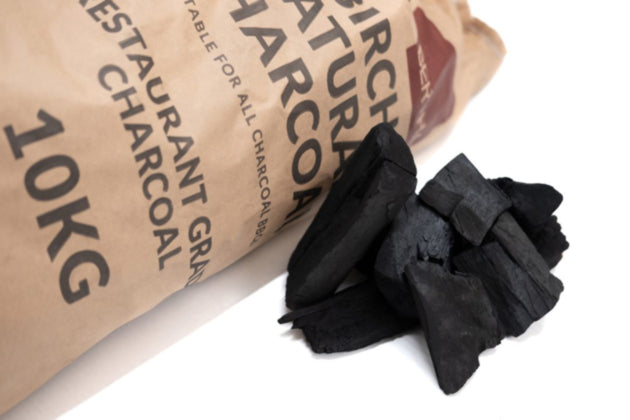 Kasai & Bertha Restaurant Quality Birch Lumpwood Barbecue Charcoal - 10kg Kasai