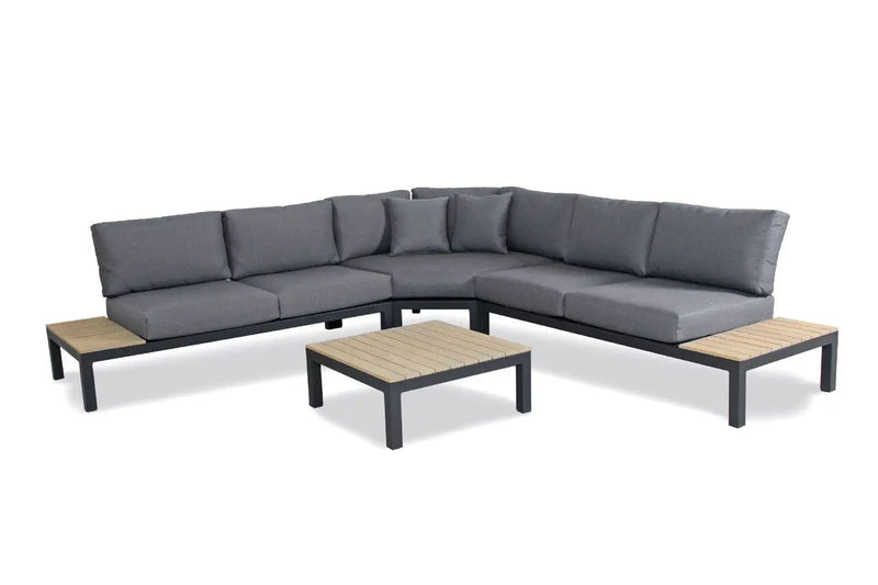 Kettler Elba Low Lounge  Corner Sofa - Large Kettler