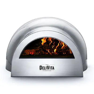Delivita The Hale Grey Wood Fire Pizza Oven Delivita