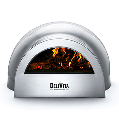 Delivita The Hale Grey Wood Fire Pizza Oven