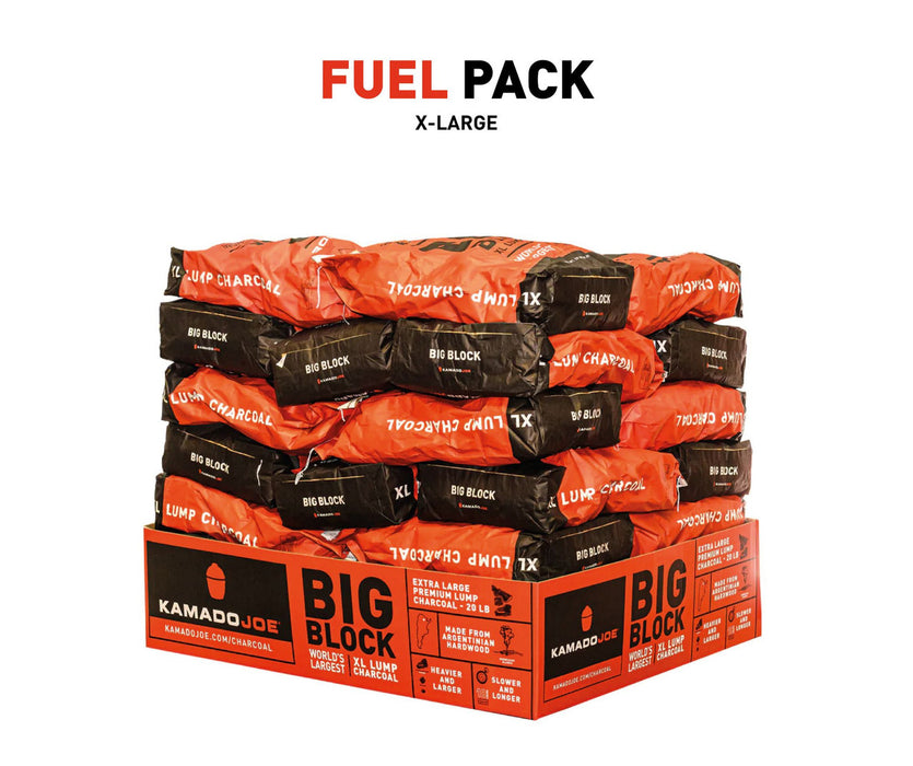 kamado Joe X Large Fuel Pack 40x Big Block Charcoal