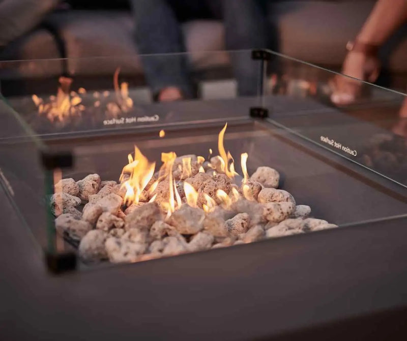 Kalos Universal Fire Pit Coffee Table 132x85cm