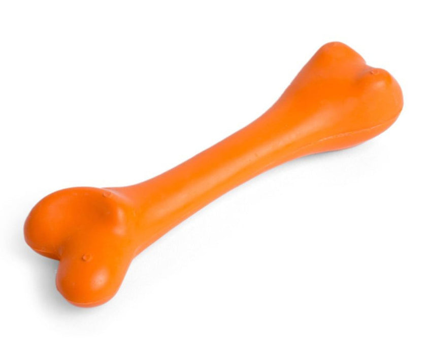 Seriously Strong Solid Rubber Bone 20cm Dog Toy