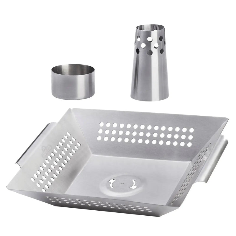 Napoleon Stainless Steel Chicken Roaster & Wok Napoleon Grills