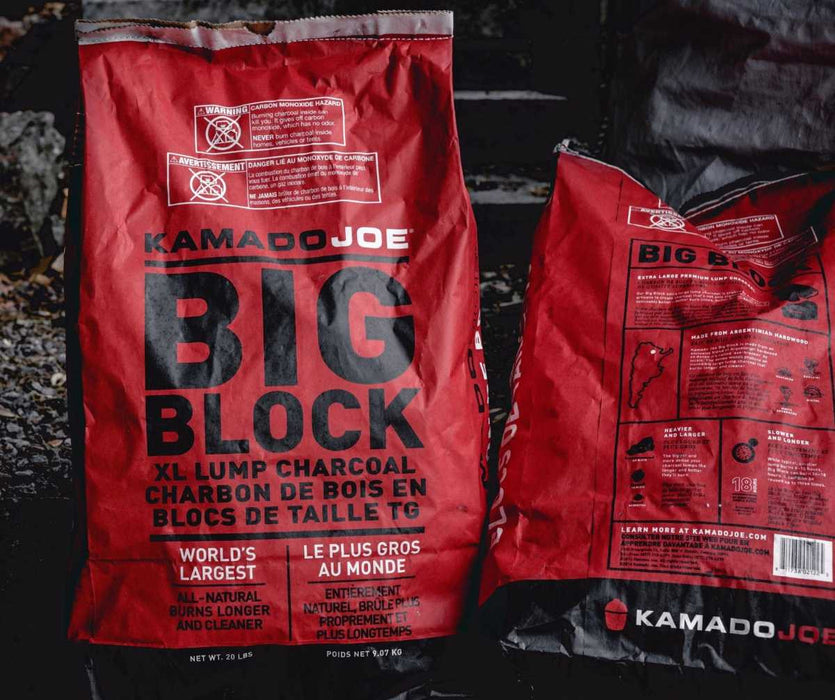 Kamado Joe Big Block XL Lump Charcoal 20 lbs x 20 Bags