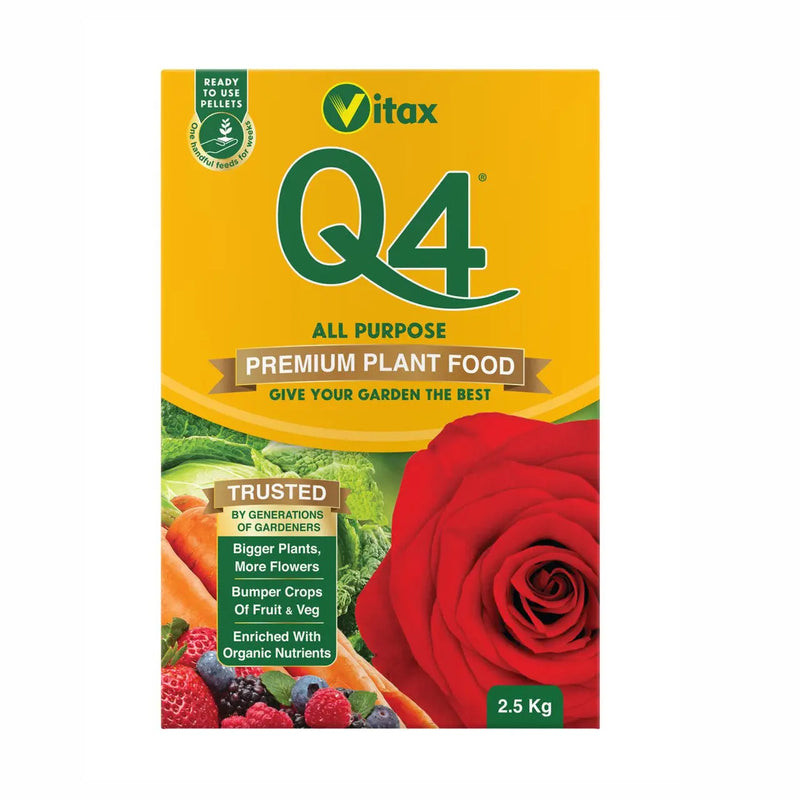Vitax Q4 Fertiliser 2.5Kg Vitax