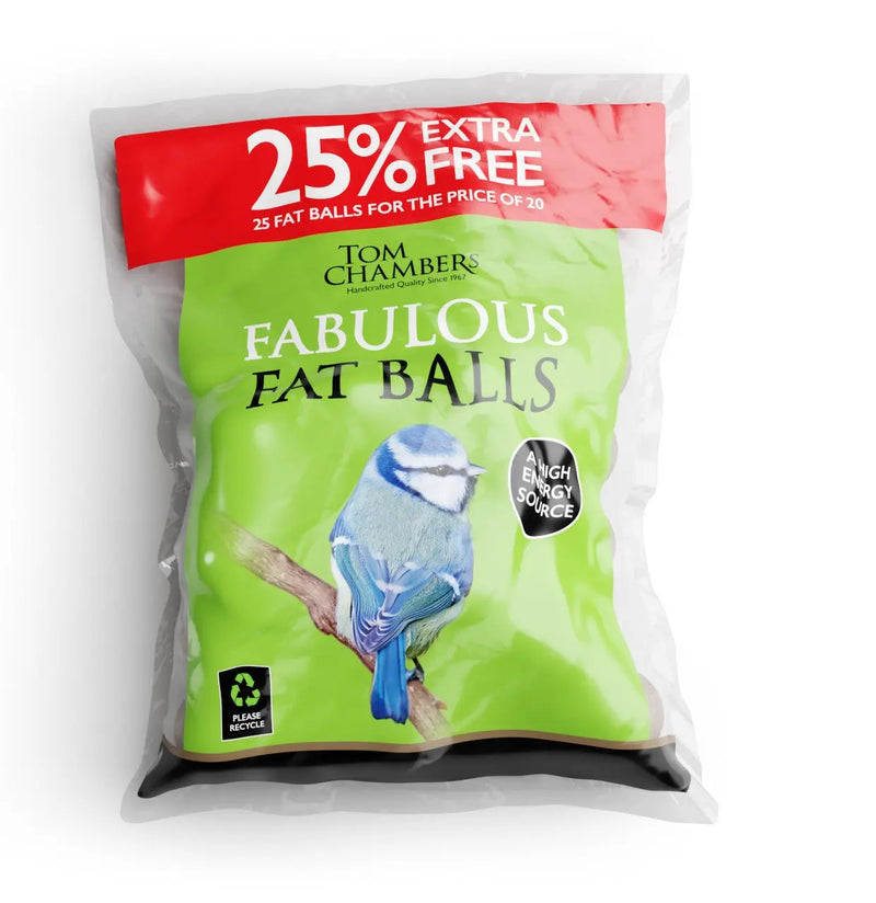 Tom Chambers Fat Balls - re-fill bag - 25 pack - 25% Extra Free Tom Chambers