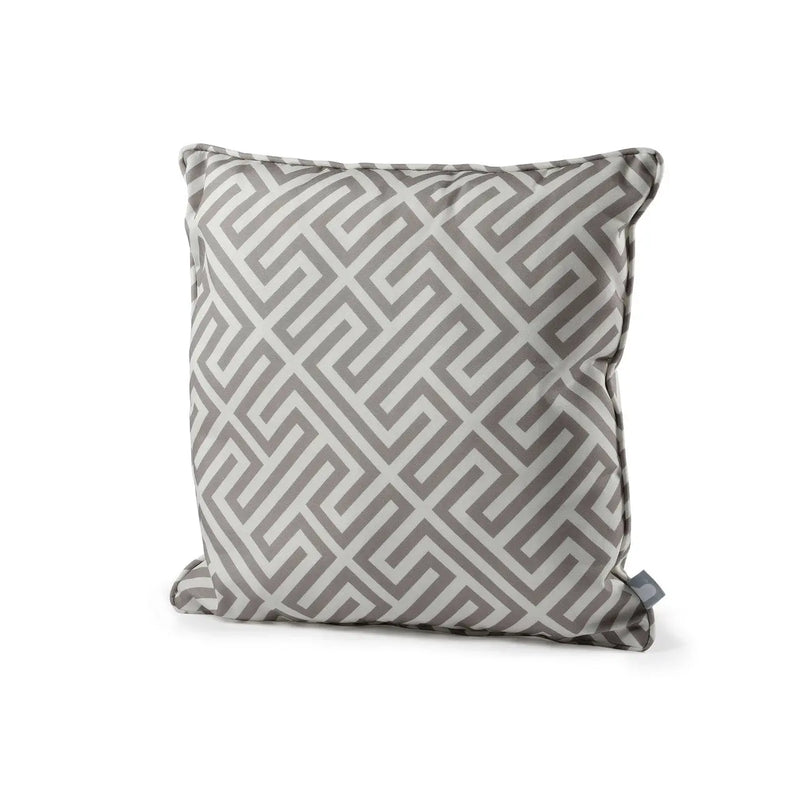 Extreme Lounging B-Cushion Maze Silver Grey 50x50cm | Outdoor Cushion Extreme Lounging
