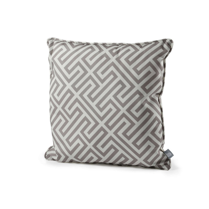 Extreme Lounging B-Cushion Maze Silver Grey 50x50cm | Outdoor Cushion