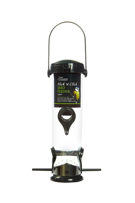 Tom Chambers Flick 'n' Click Seed Feeder - 4 port