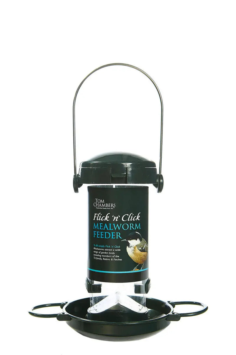 Tom Chambers Flick 'n' Click Mealworm Feeder Tom Chambers