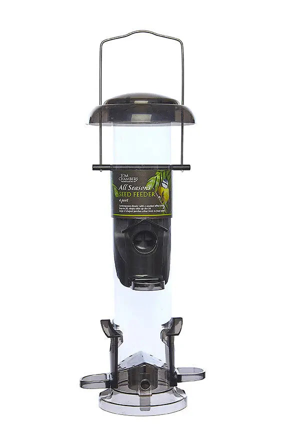 Tom Chambers All-Seasons Seed Feeder - 4 port Tom Chambers