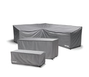 Kettler Charlbury Right Hand Corner Sofa, Table & Bench Protective Cover Set Kettler