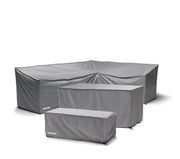 Kettler Charlbury Left Hand Corner Sofa, Table & Bench Protective Cover Set Kettler