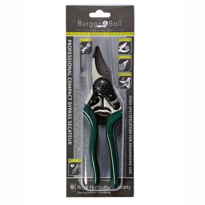 Burgon & Ball RHS Professional Compact Bypass Secateur Burgon & Ball