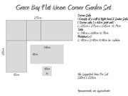 Grace Bay Corner Casual Lounging Dining Corner Set Grace Bay