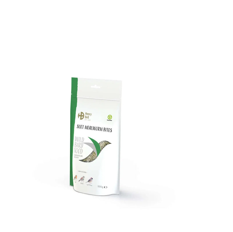 Henry Bell Suet Bites Mealworm 500g Henry Bell