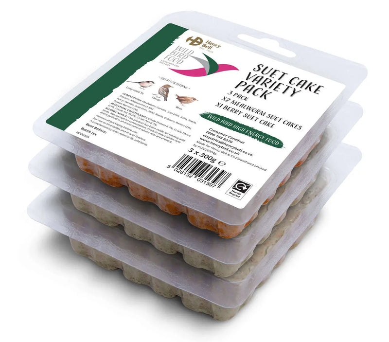 Henry Bell Suet Cake Variety x 3 Henry Bell