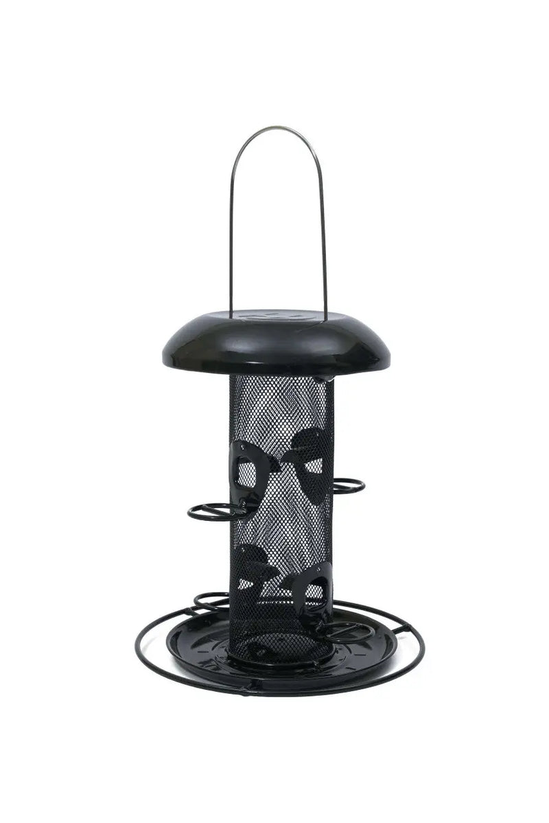 Black Heavy Duty Seed Feeder Henry Bell