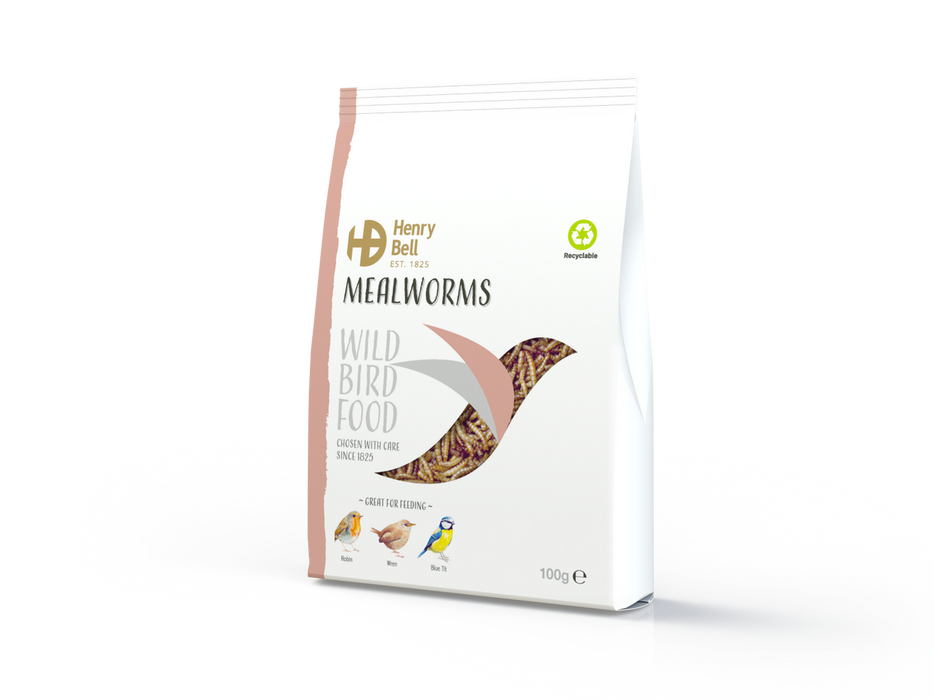 Henry Bell Mealworm 100g