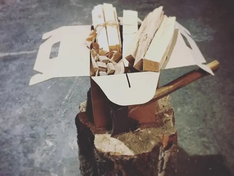 DeliVita Wood Fired Pizza Wood Bundle Starter Kit Delivita