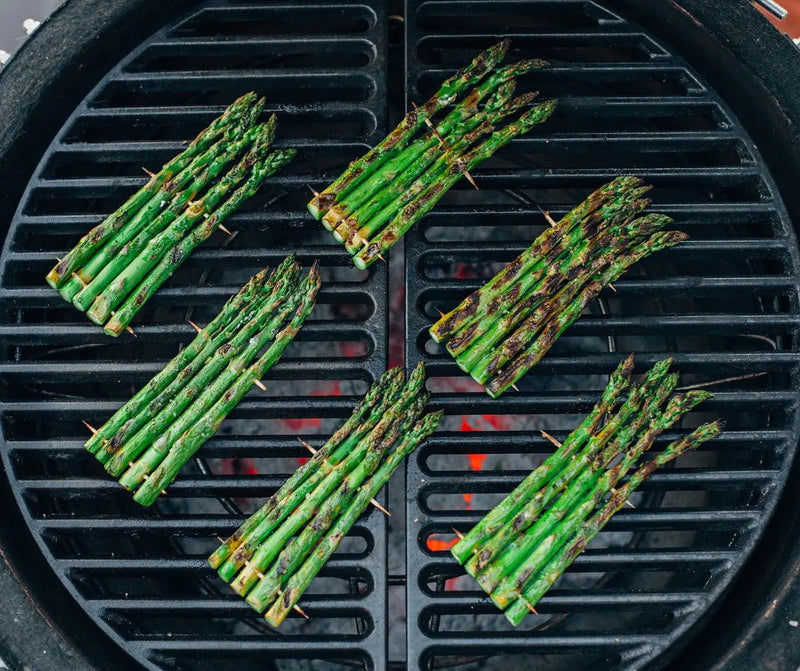 Kamado Joe Half Moon Cast Iron Grill Grate for 24 in. Big Joe kamado Joe