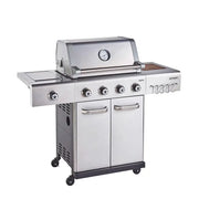 Outback Jupiter 4 Burner Hybrid BBQ -Stainless Steel Outback