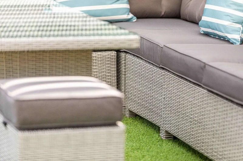 Grace Bay Corner Casual Lounging Dining Corner Set Grace Bay