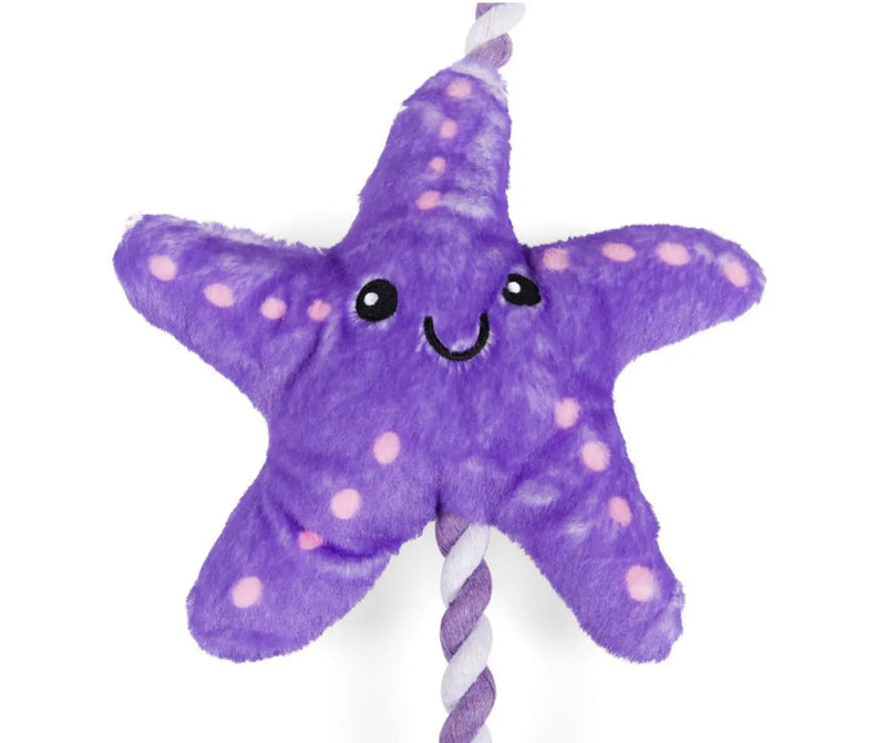 Petface Planet Samantha Starfish Plush Dog Toy