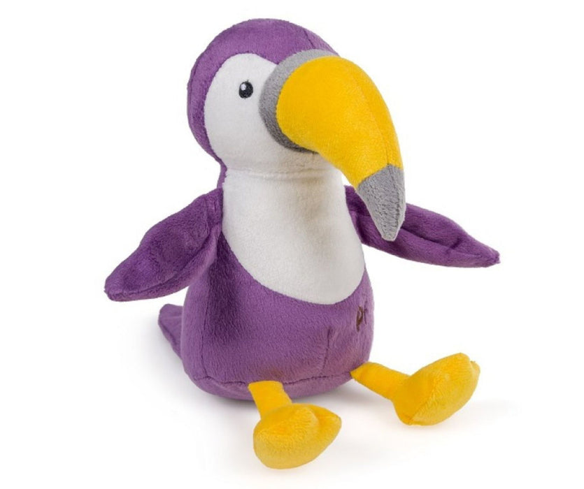 Petface Planet Tegan Toucan Plush Dog Toy