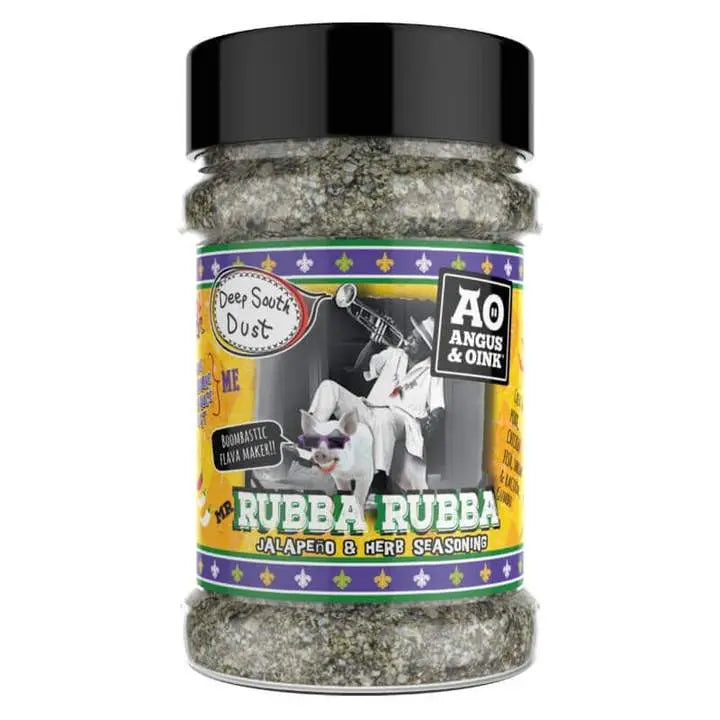 Mr Rubba Rubba BBQ Seasoning 200g Angus & Oink