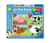Ravensburger My First Puzzle, On the Farm Jigsaw Puzzles Ravensburger