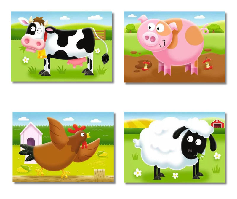 Ravensburger My First Puzzle, On the Farm Jigsaw Puzzles Ravensburger