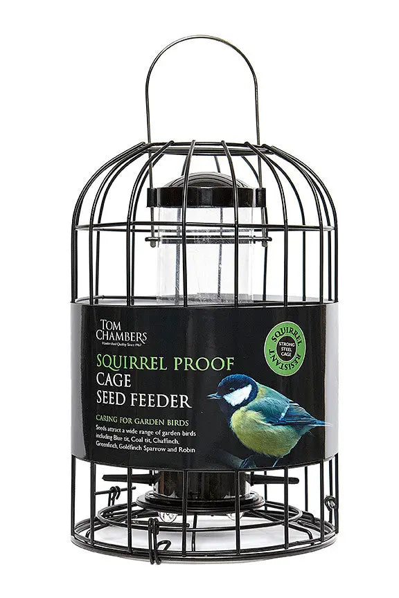 Tom Chambers Squirrel Proof/Cage Seed Feeder Tom Chambers