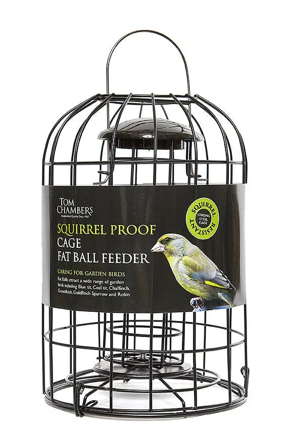 Tom Chambers Squirrel Proof/Cage Fat Ball Feeder Tom Chambers