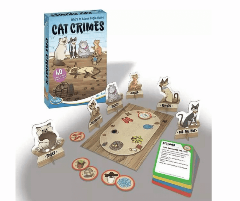ThinkFun Experience Games Cat Crimes