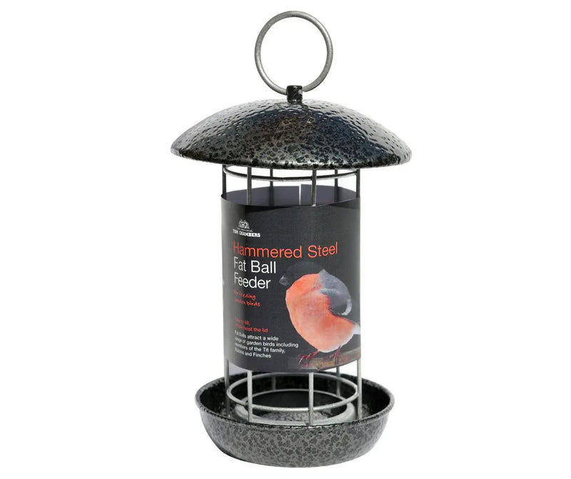 Tom Chambers Hammered Steel Fat Ball Feeder