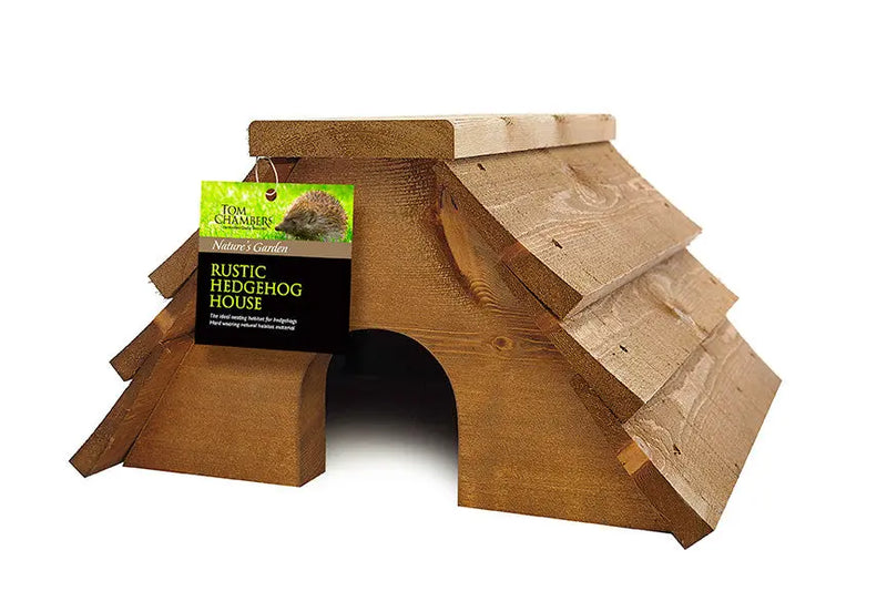 Tom Chambers Rustic Hedgehog House Tom Chambers