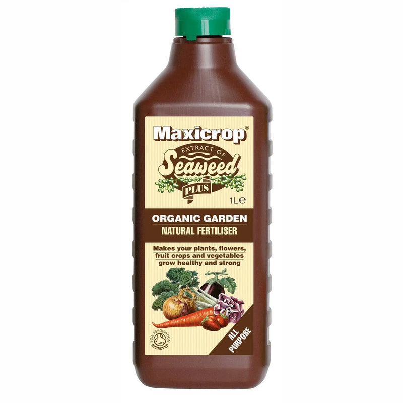 Maxicrop Organic Garden Natural Fertiliser 1lt Maxicrop