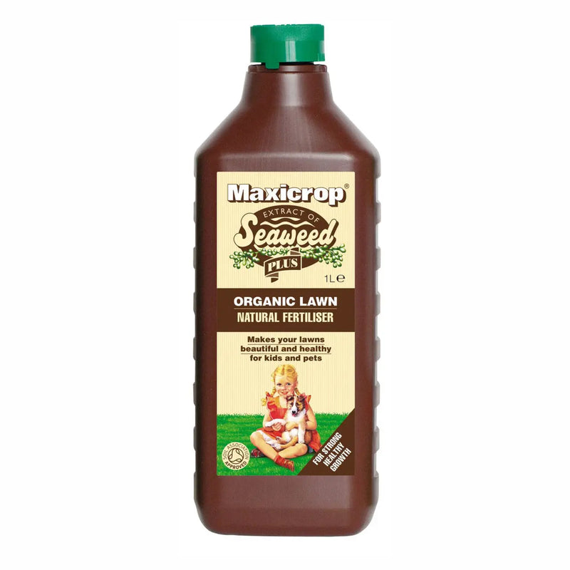 Organic Lawn Natural Fertiliser 1lt Maxicrop