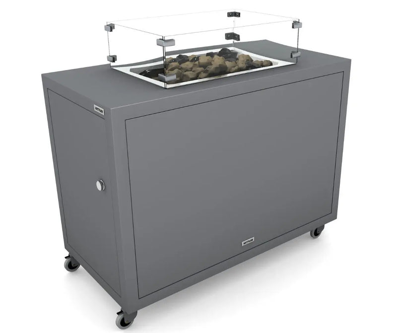 Kettler Elba Fire Pit Station | Grey Kettler