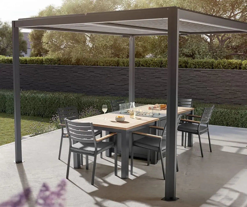 Kettler Elba Fire Pit Station | Grey Kettler