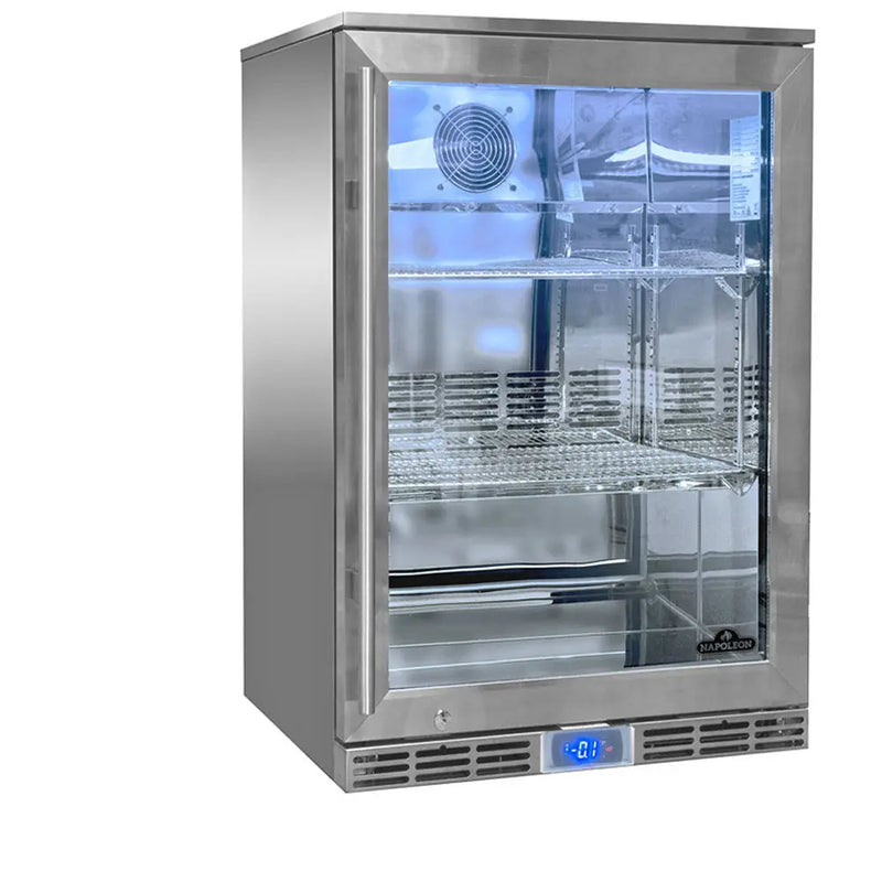 Napoleon Outdoor Fridge, 135L, Right Door Glass